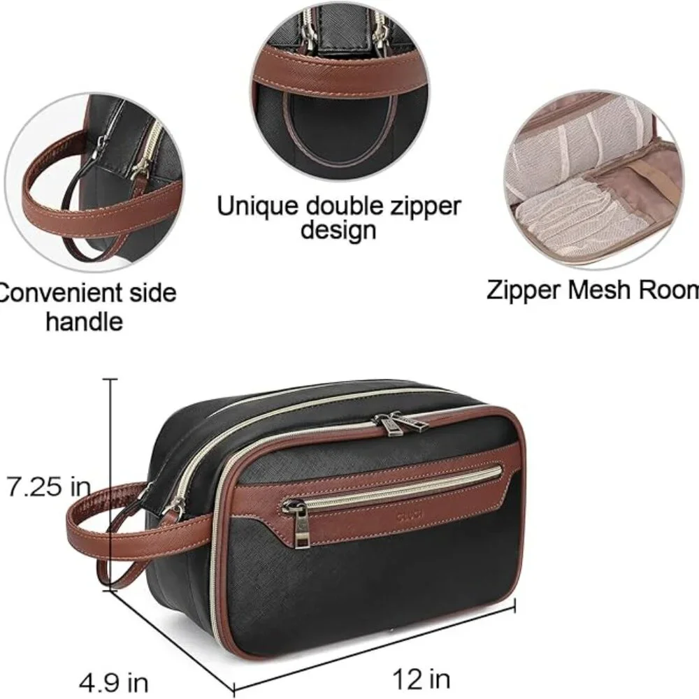 ✨ NWT CLUCI Toiletry Bag with Hanging Hook - Travel Organizer ✨